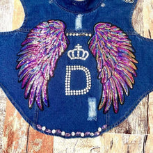 Load image into Gallery viewer, Personalised Vest with Name/Studs/Stones
