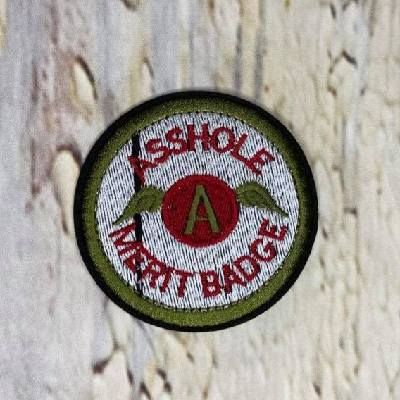 #121 Asshole Merit Badge