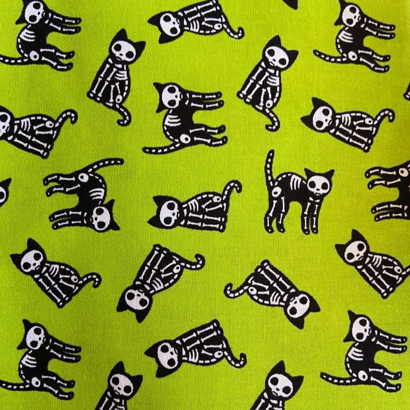 Skeleton Cat Bowtie