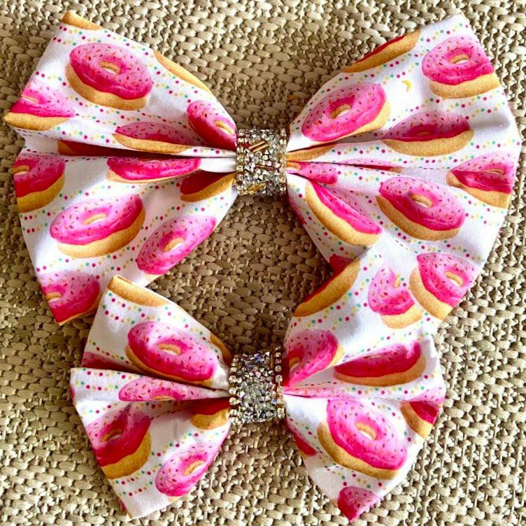 Pink Donuts Bow