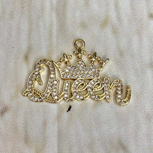 Load image into Gallery viewer, Queen Crown Pendant
