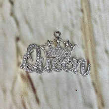 Load image into Gallery viewer, Queen Crown Pendant
