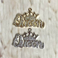 Load image into Gallery viewer, Queen Crown Pendant
