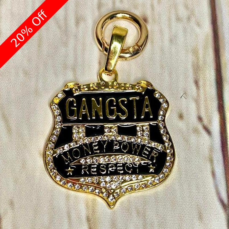 Gangsta Badge Tag